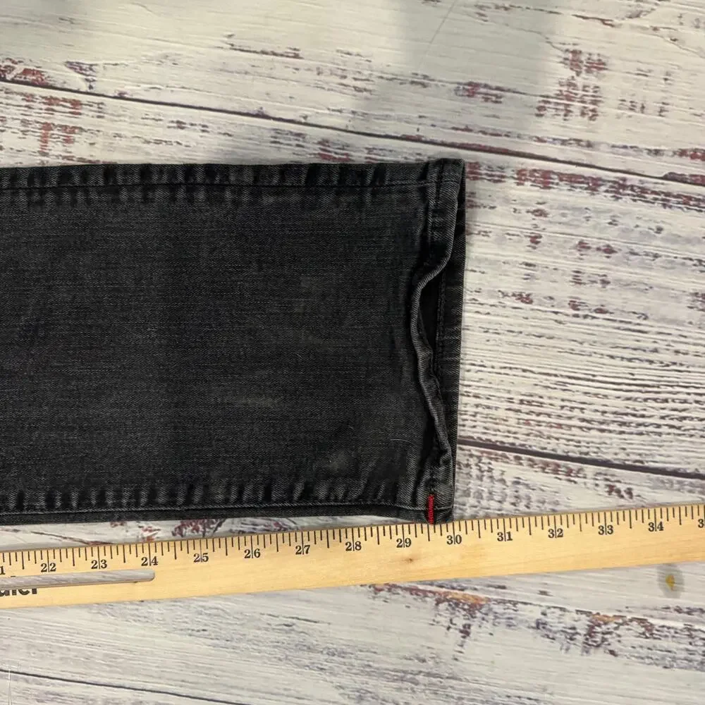True Religion x Manchester United Ricky SE Jeans Black W29 Official Collab